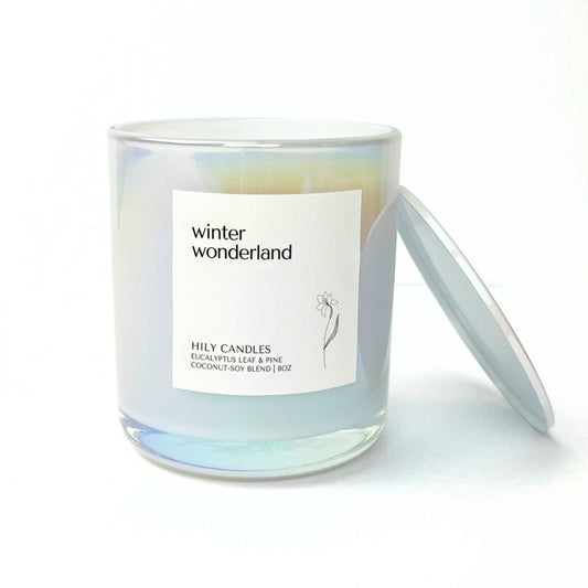 Winter Wonderland - Eucalyptus, Pine & Orange Scented Candle